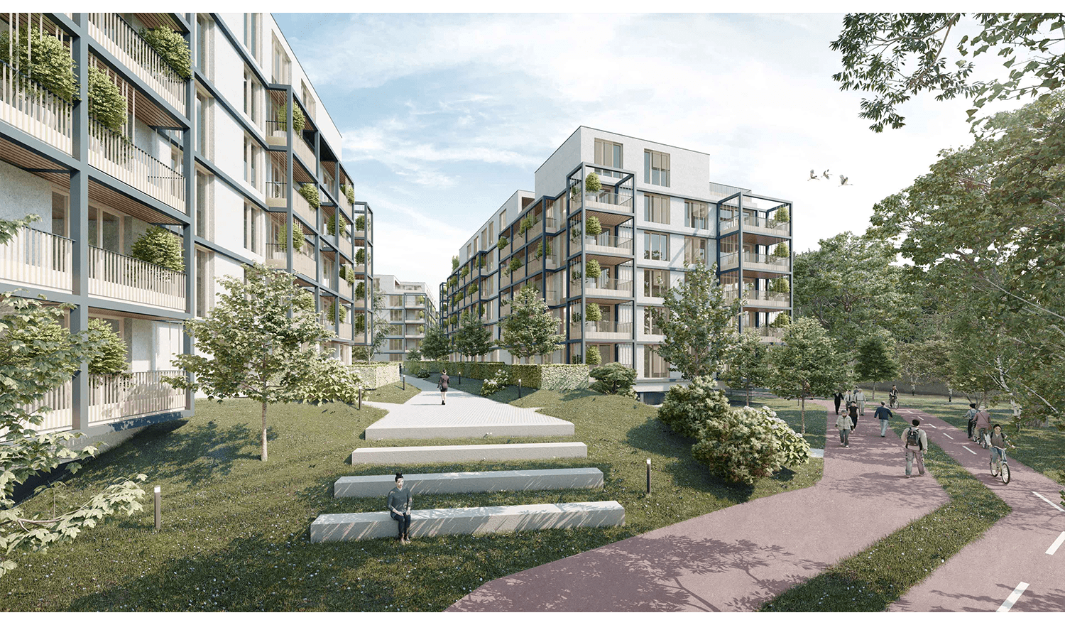 Architekti.sk | Bytové domy Rusínska, architektúra domu, rodinné domy projekty, moderné projekty domov