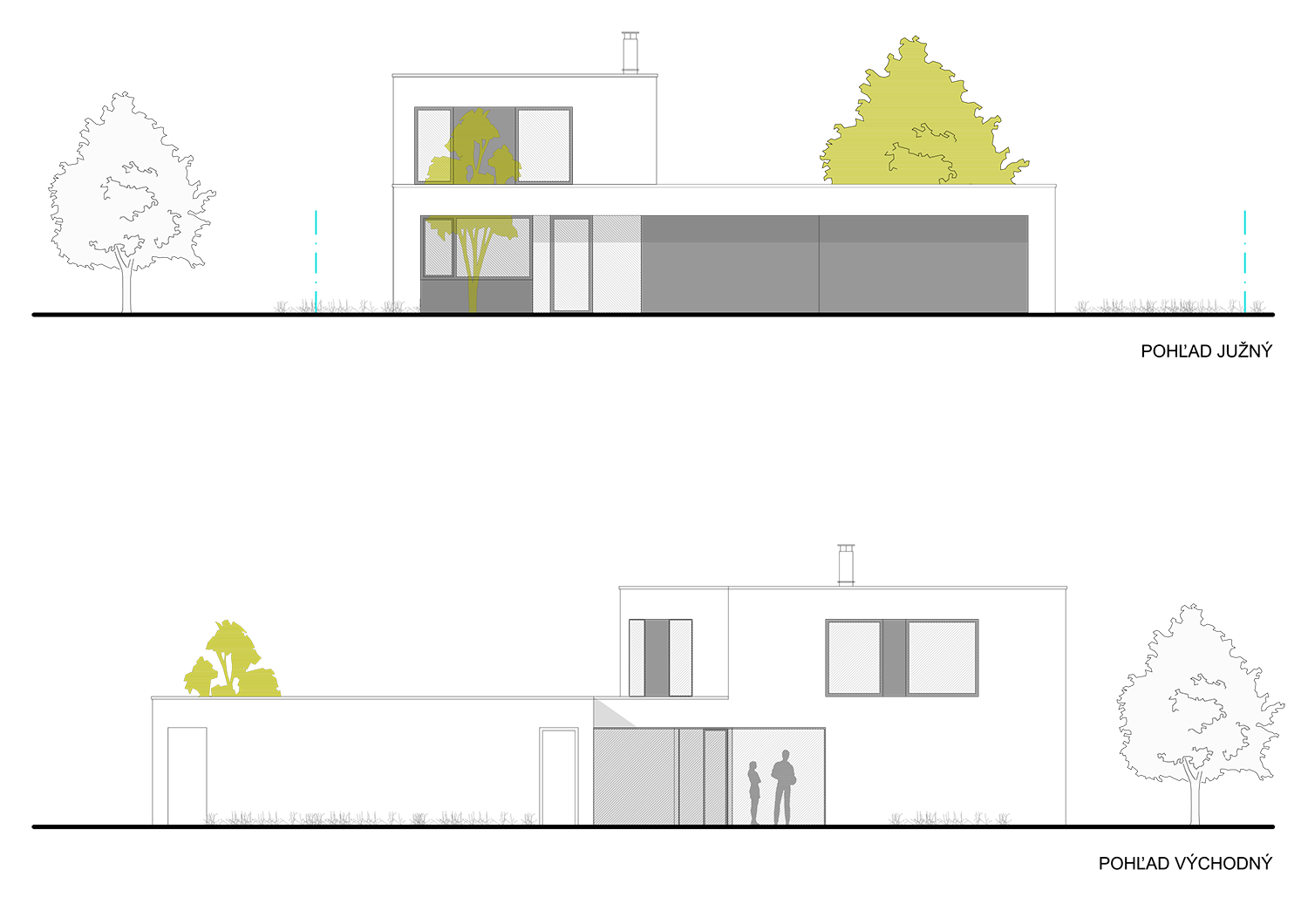 Architekti.sk | Dom s átriom, architektúra domu, interiér, dizajn
