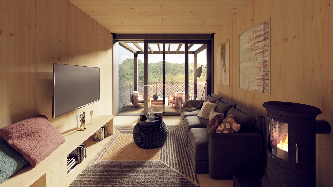 Architekti.sk | Modulárne chaty I., projekty domov s garážou, rodinny dom, architekti