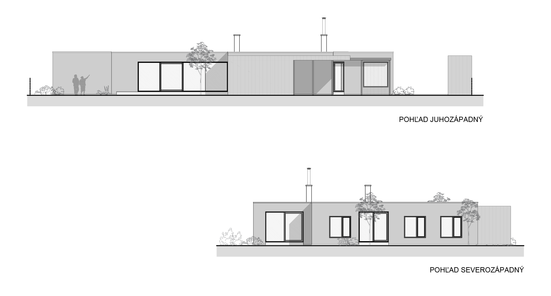 Architekti.sk | Dvojdom pod Tatrami, interiérovy dizajn, architektúra domu, ateliér