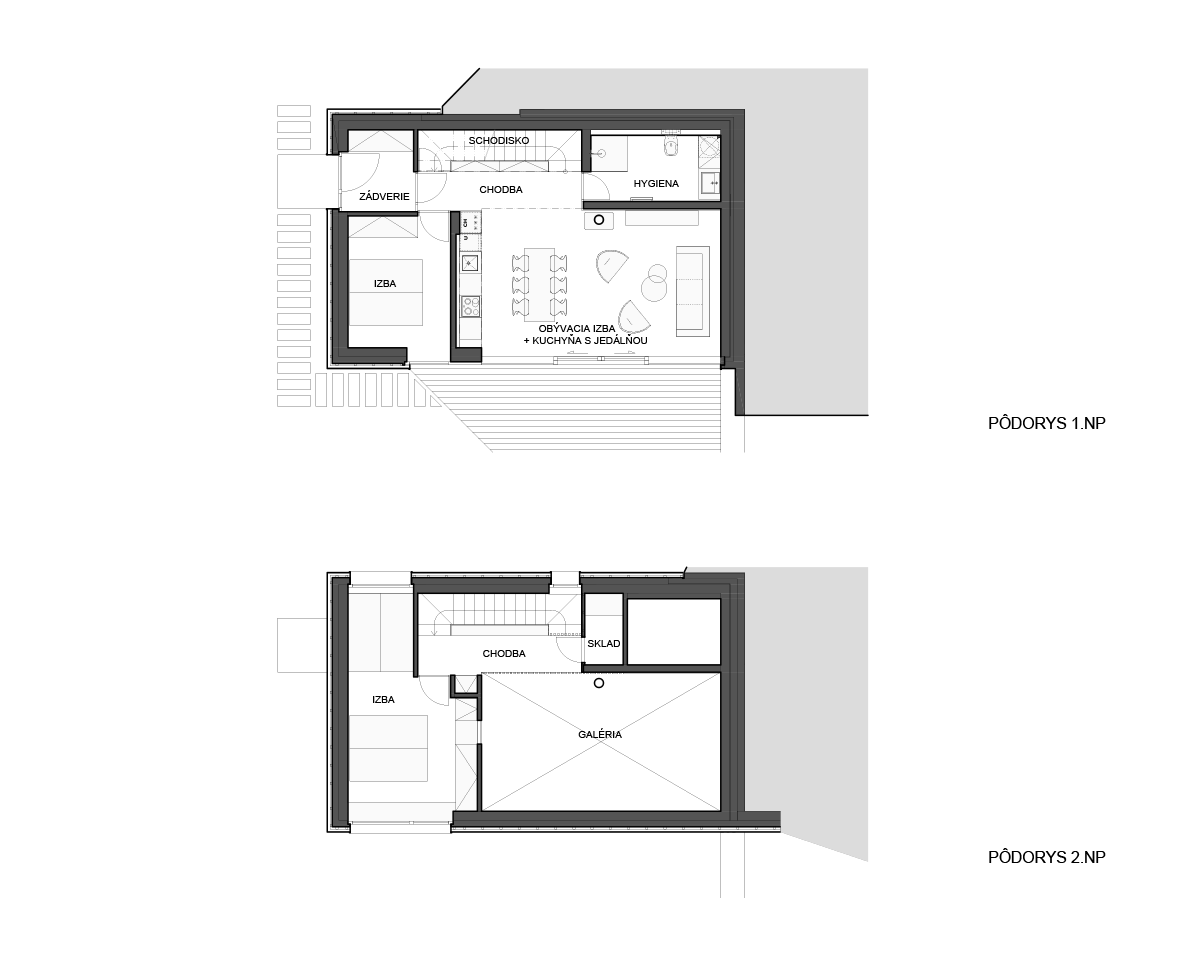 Architekti.sk | Chata v Lužnej, najlepší designarchitektonická štúdia, rodinné domy projekty, ateliér