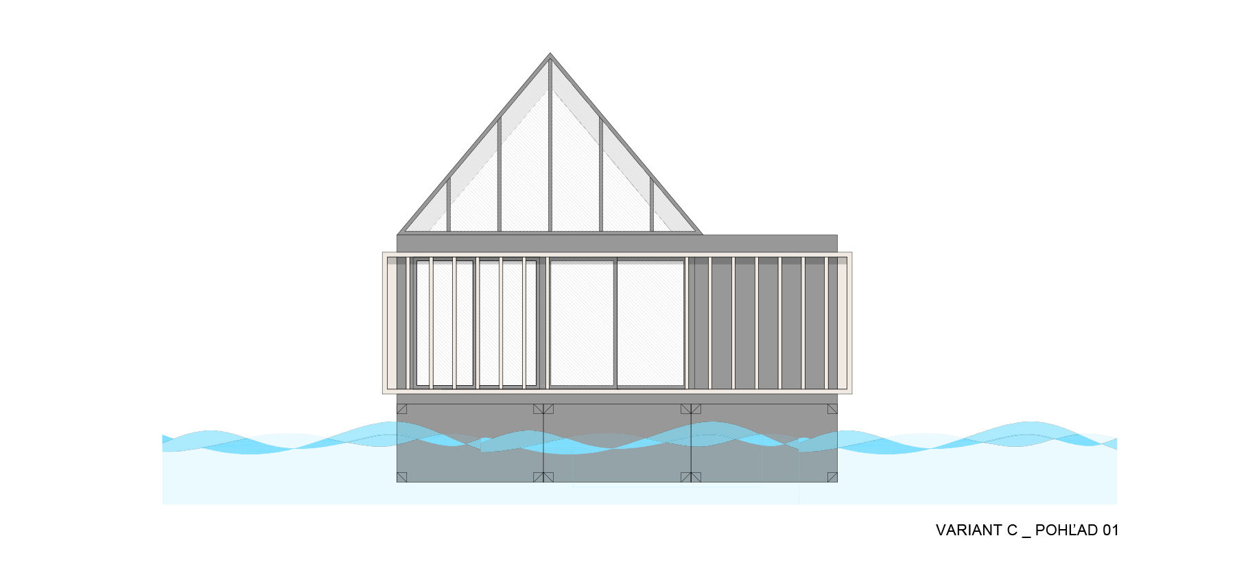 Architekti.sk | Modulárne chaty na vode, interiérovy dizajn, amfiteaterarchitekti Bratislava, park