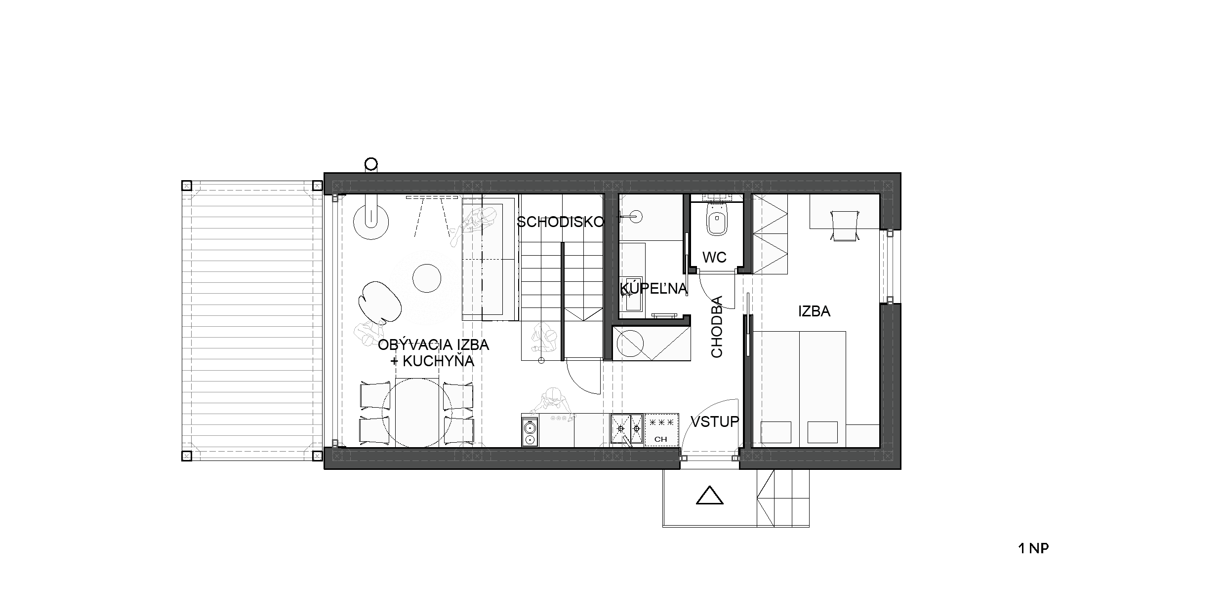 Architekti.sk | Modulárne chaty II., najlepší designarchitektonická štúdia, interiérovy dizajn, ateliér