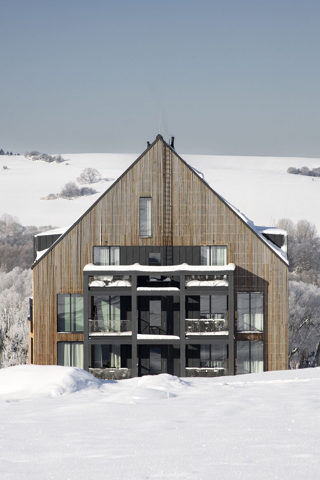 Architekti.sk | Apartmánové drevostavby III., navrhy, park, urbanizmus