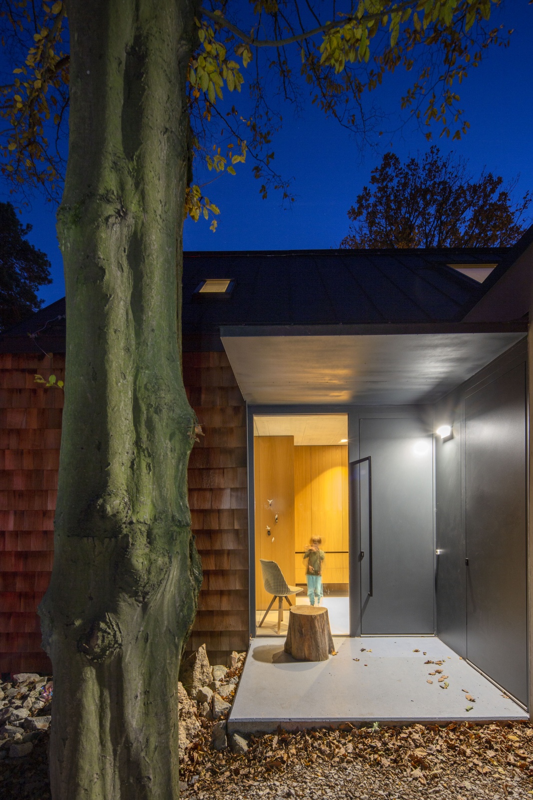 Architekti.sk | Dvojdom v lese, architektúra domu, ateliér, služby architekta