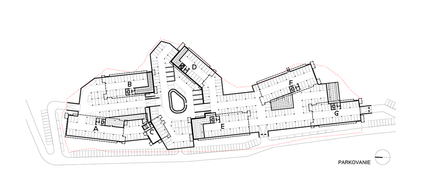 Architekti.sk | Bytové domy Rusínska, urbanizmus, projekty domov 2025, stavby