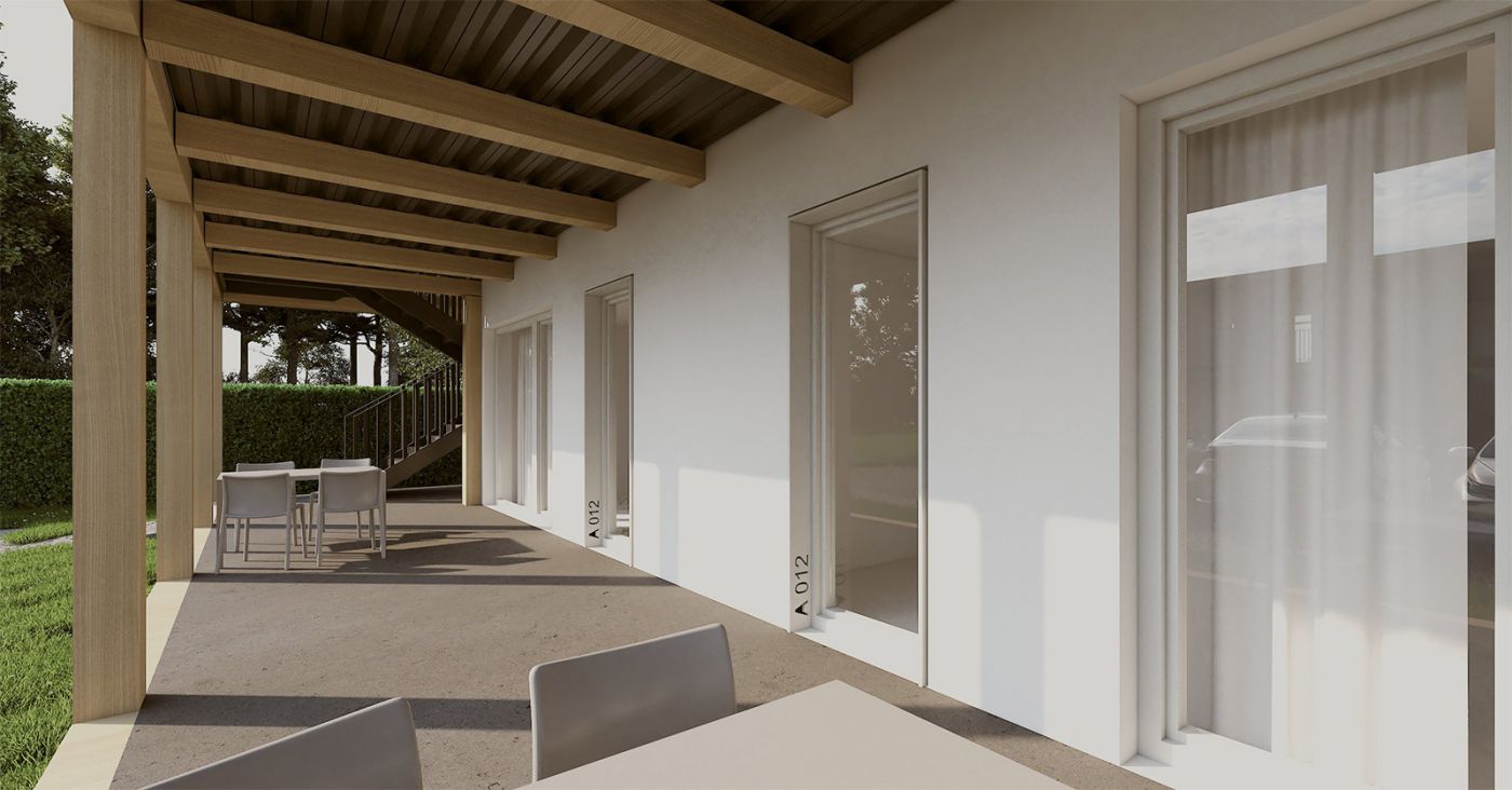 Architekti.sk | Kemp Liptovská Mara, domy od architektov, architektúra domu, park