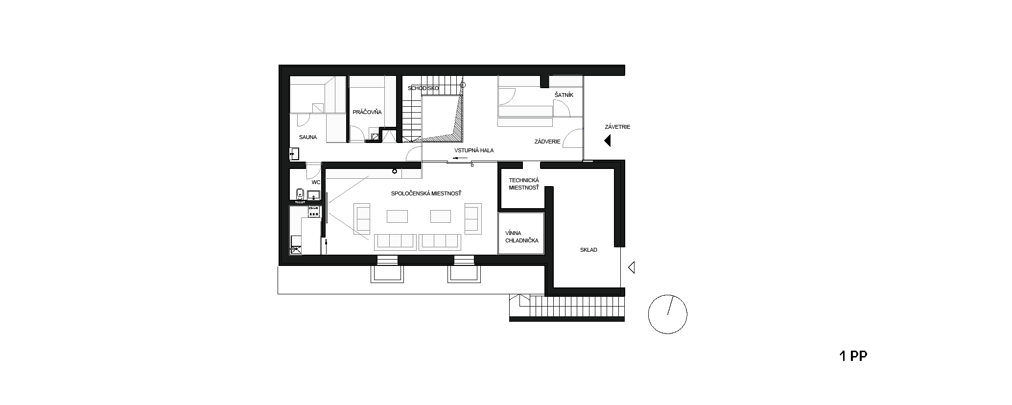 Architekti.sk | Chata pri Liptovskej Mare, interiérovy dizajn, architekti, architektúra domu