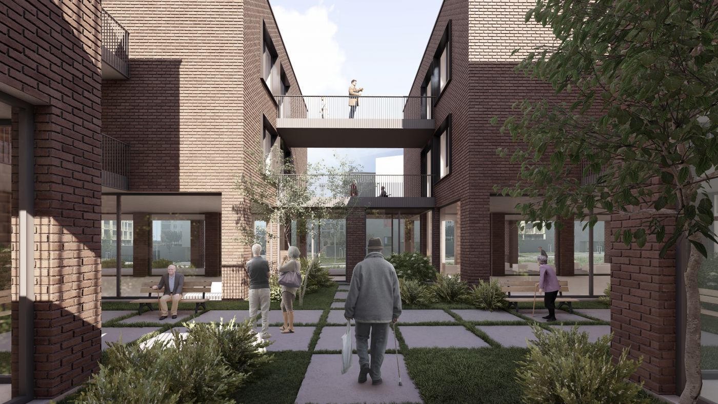 Architekti.sk | Domov dôchodcov Bory, rodinné domy projekty, projekty domov 2025, moderné projekty domov