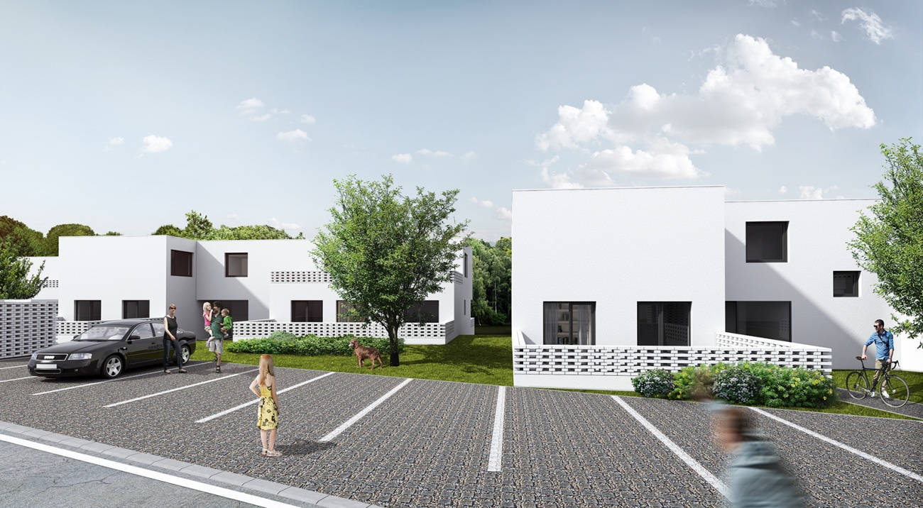 Architekti.sk | Bytové domy pri potoku, ateliér, architekti, interiérovy dizajn