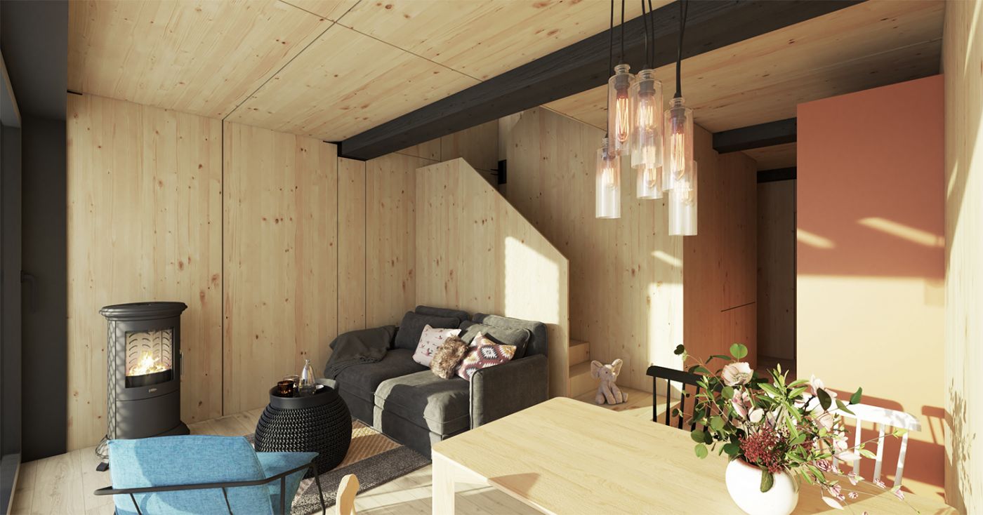 Architekti.sk | Modulárne chaty II., interiér, stavby, najlepší designarchitektonická štúdia