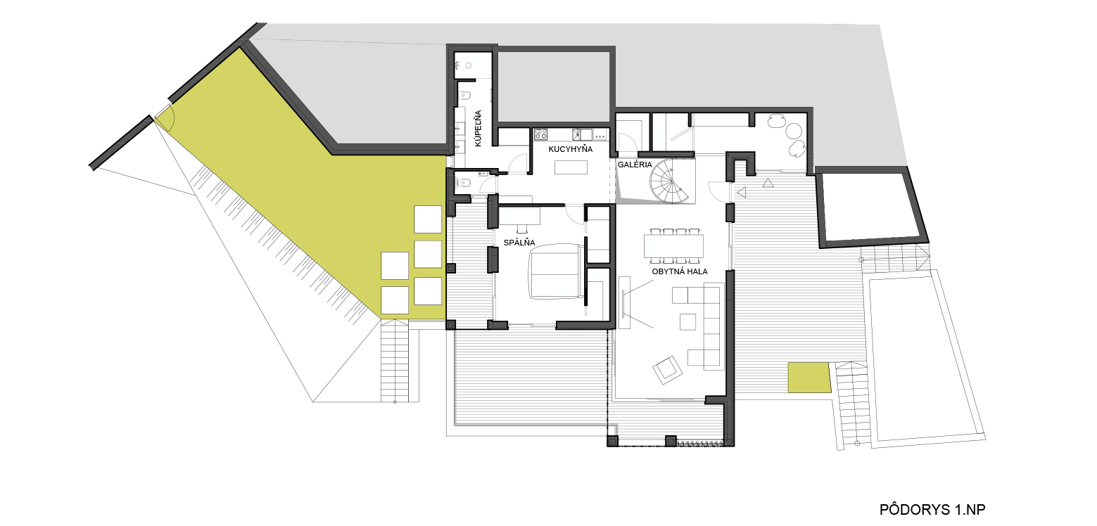 Architekti.sk | Domy nad plážou, interiér, najlepší designarchitektonická štúdia, rodinny dom