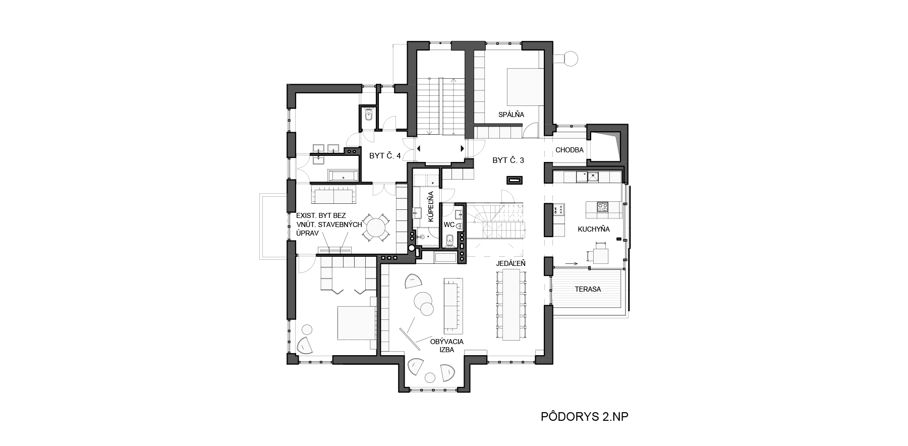 Architekti.sk | Rekonštrukcia a dostavba mestskej vily, dizajn, najlepší designarchitektonická štúdia, urbanizmus