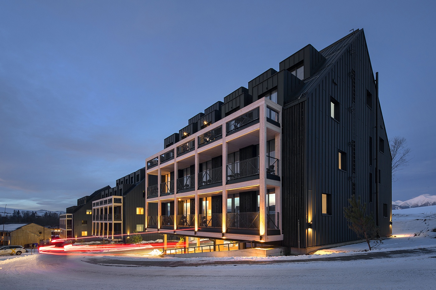 Architekti.sk | Apartmánové drevostavby I., domy od architektov, stavby, interiér