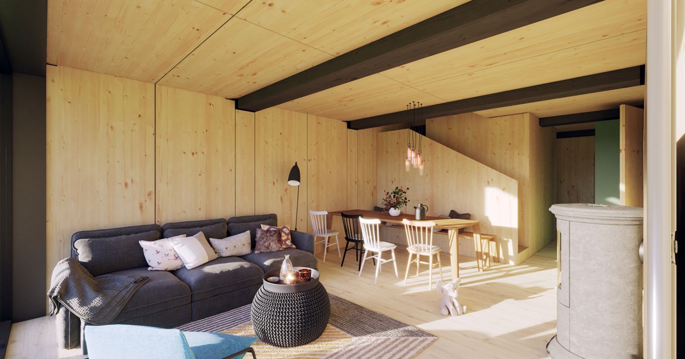 Architekti.sk | Modulárne chaty II., stavby, najlepší designarchitektonická štúdia, urbanizmus