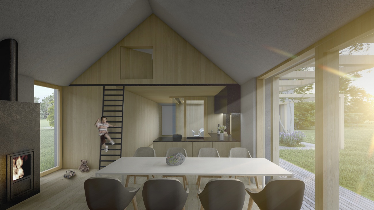 Architekti.sk | Rekreačný dom Prašice, architekti, ateliér, najlepší designarchitektonická štúdia