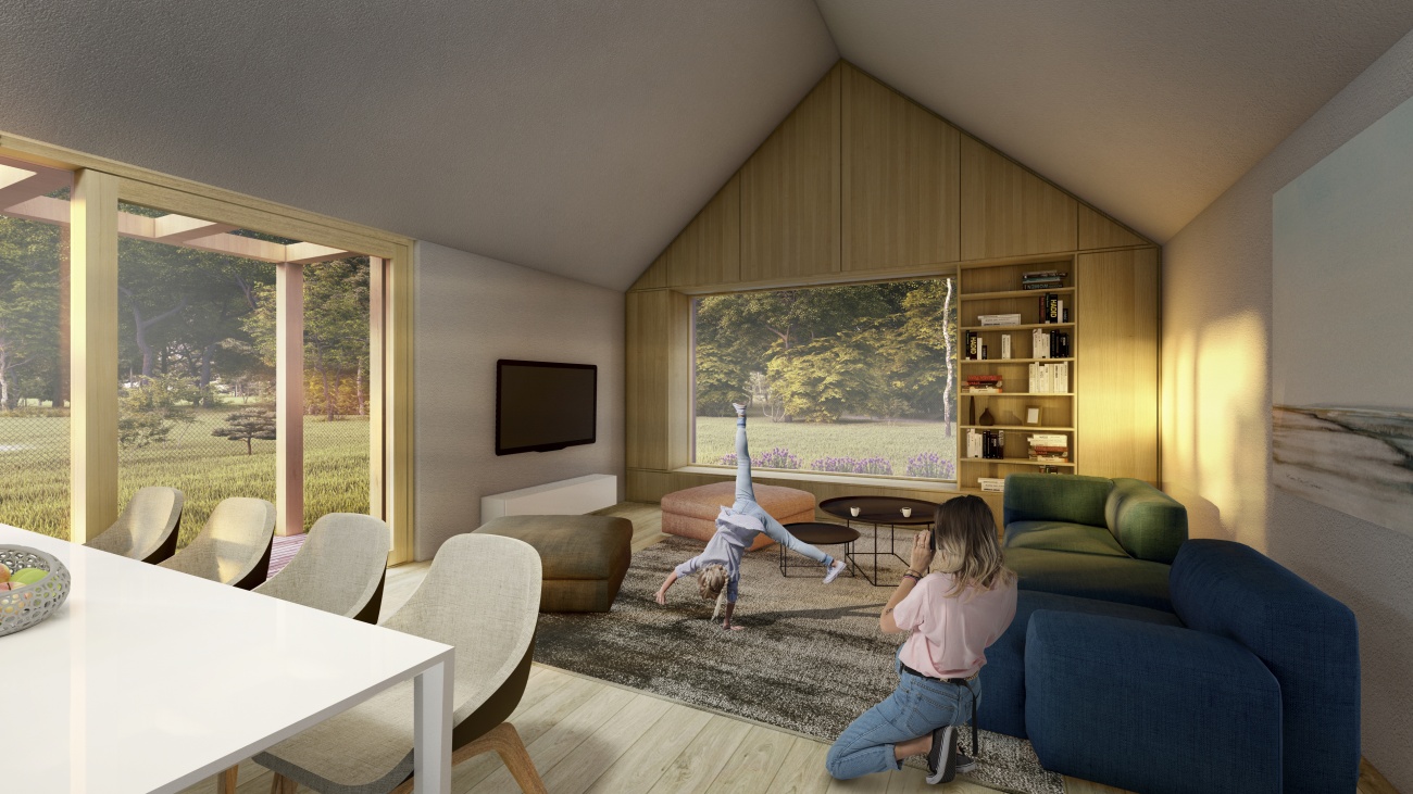 Architekti.sk | Rekreačný dom Prašice, dizajn, rodinny dom, rodinné domy projekty