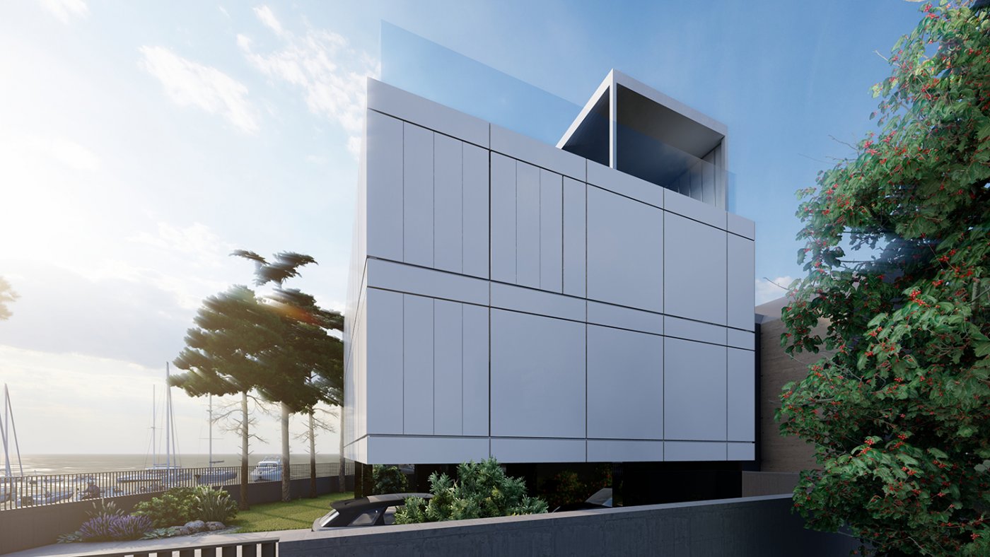 Architekti.sk | Dom v prístave, ateliér, rodinny dom, dizajn