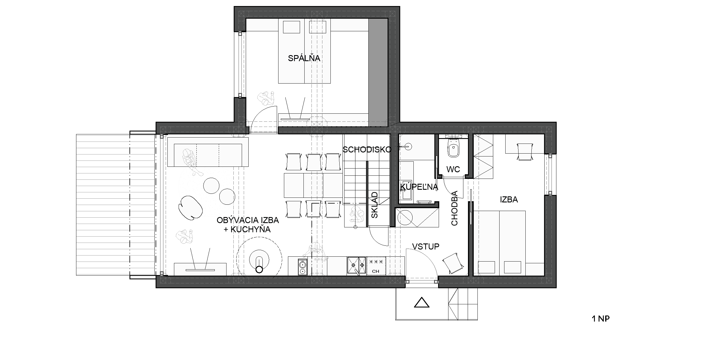 Architekti.sk | Modulárne chaty II., interiérovy dizajn, najlepší designarchitektonická štúdia, stavby