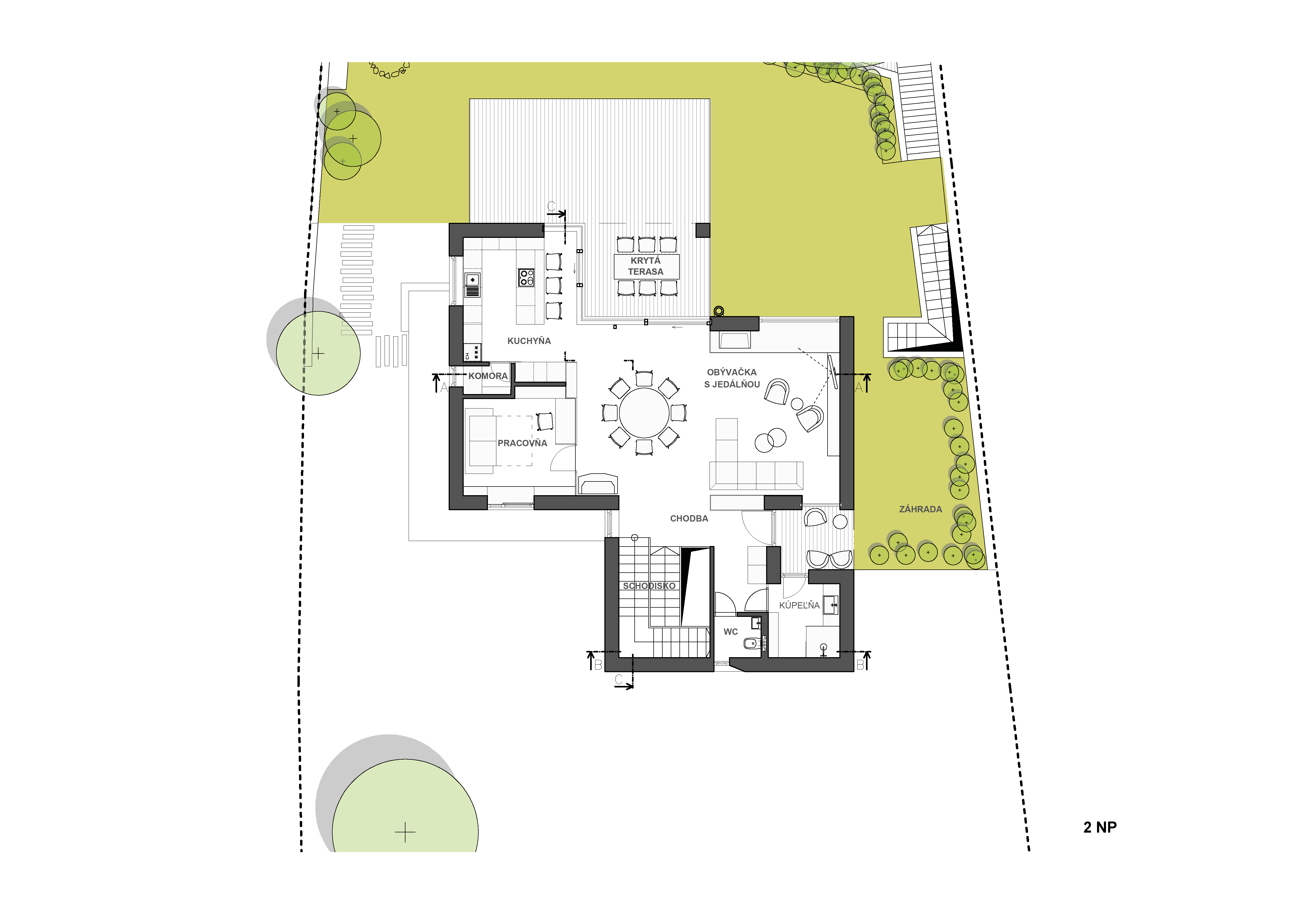 Architekti.sk | Dom na Tróji, urbanizmus, rodinné domy projekty, dizajn