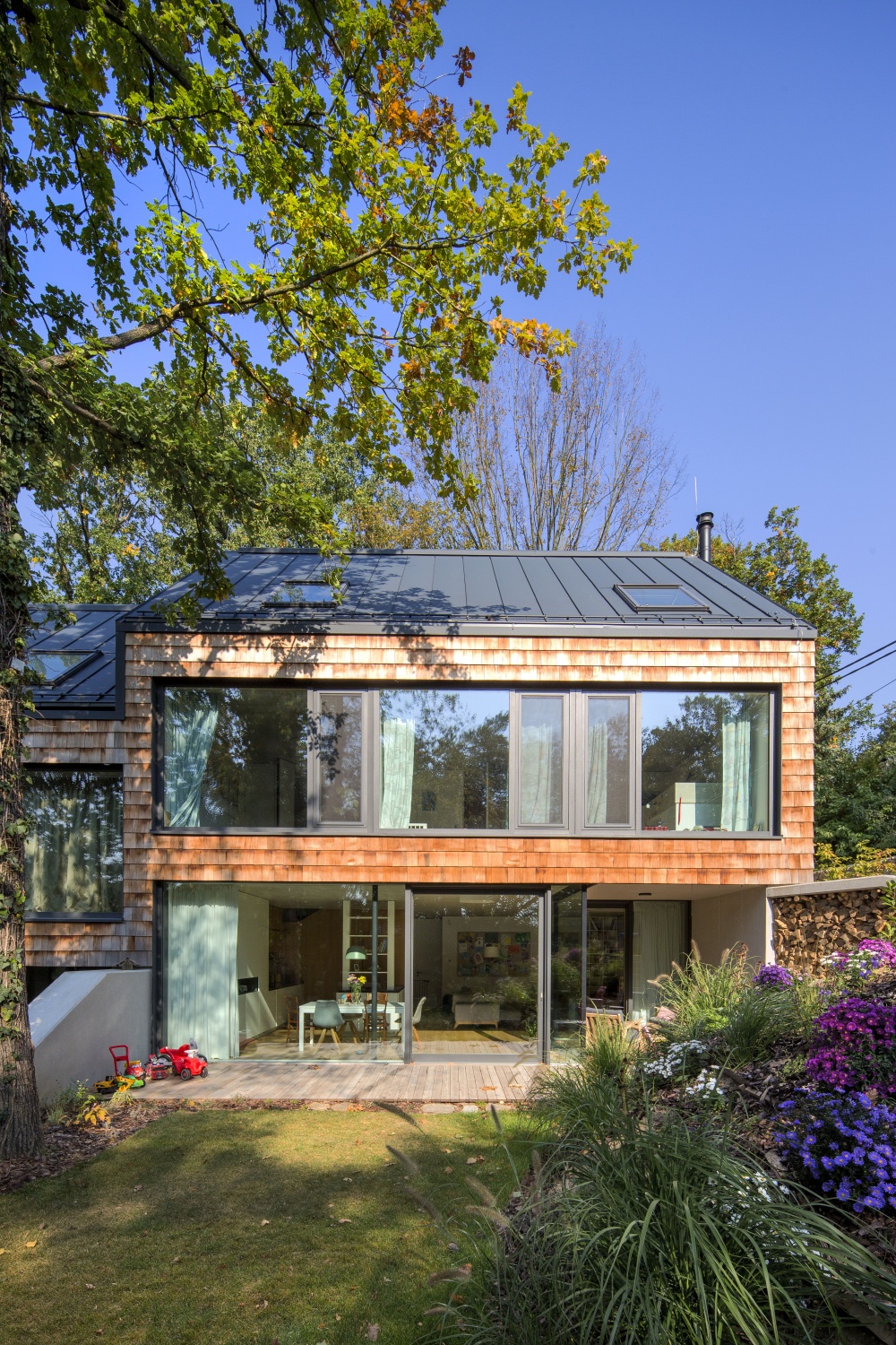 Architekti.sk | Dvojdom v lese, urbanizmus, služby architekta, domy od architektov