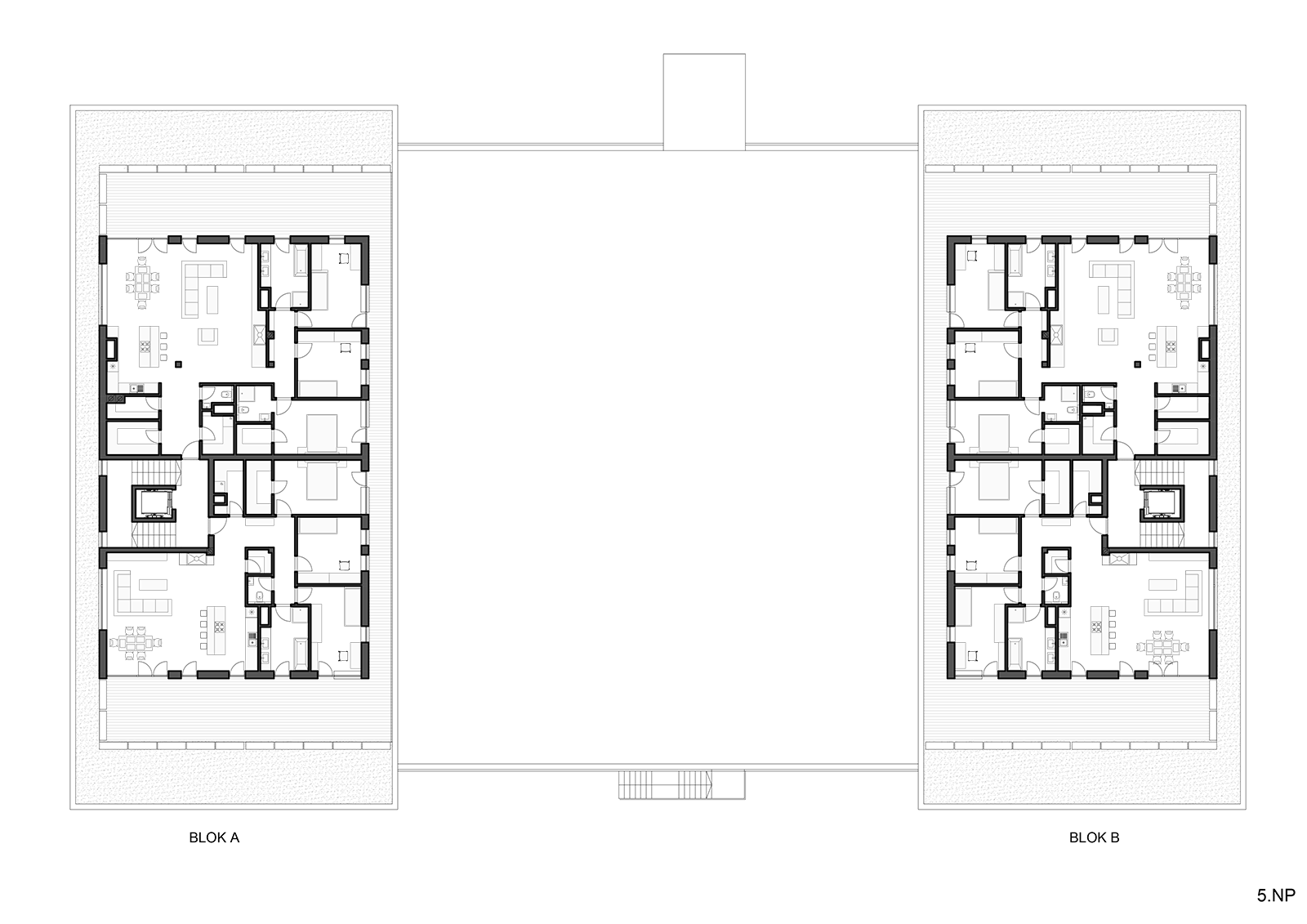 Architekti.sk | Bytový dom v centre, domy od architektov, ateliér, rodinny dom