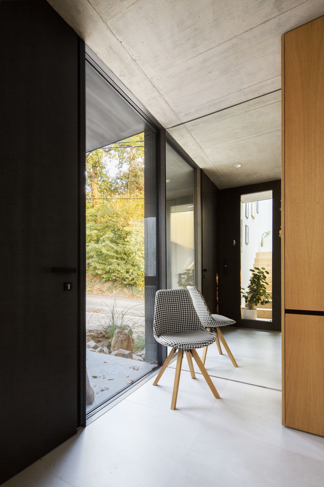 Architekti.sk | Dvojdom v lese, interiér, domy od architektov, navrhy