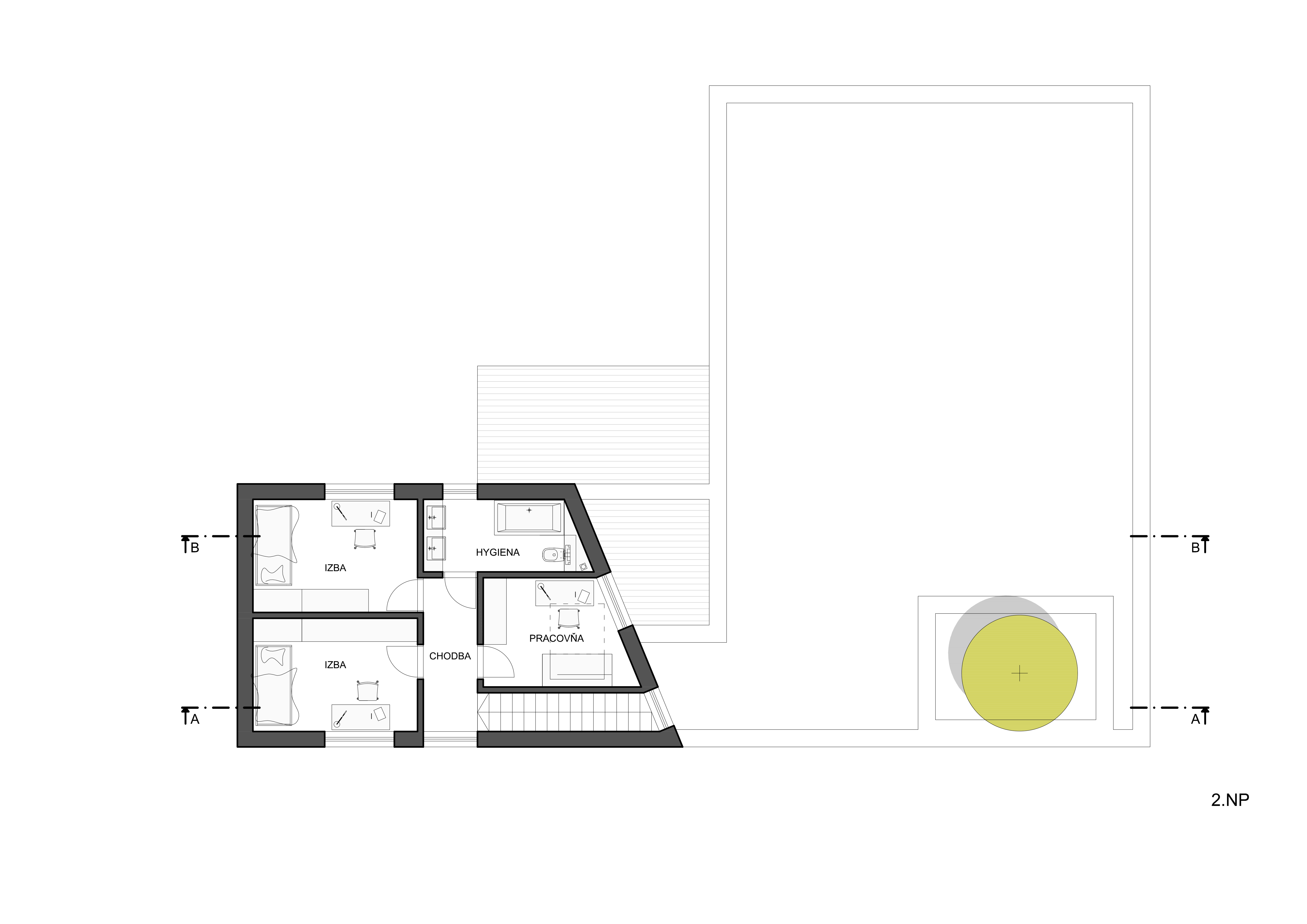 Architekti.sk | Dom s átriom, rodinny dom, projekty domov 2025, amfiteaterarchitekti Bratislava