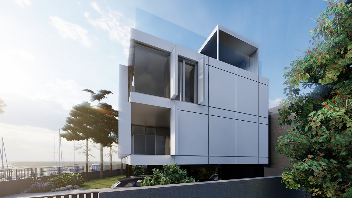 Architekti.sk | Dom v prístave, domy od architektov, interiérovy dizajn, urbanizmus