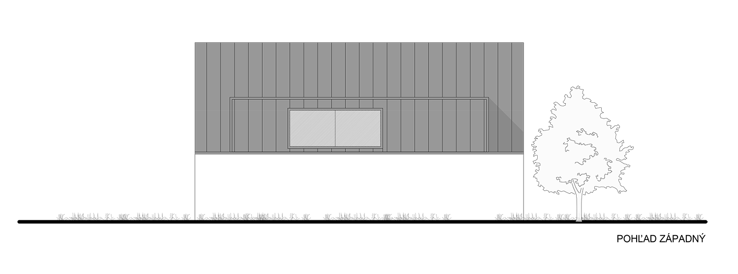 Architekti.sk | Vidiecky dom v meste II, projekty domov 2025, rodinné domy projekty, moderné projekty domov