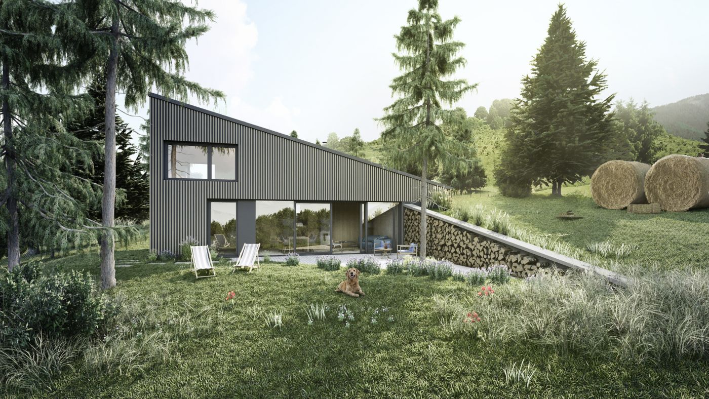 Architekti.sk | Chata v Lužnej, amfiteaterarchitekti Bratislava, najlepší designarchitektonická štúdia, projekty domov 2025