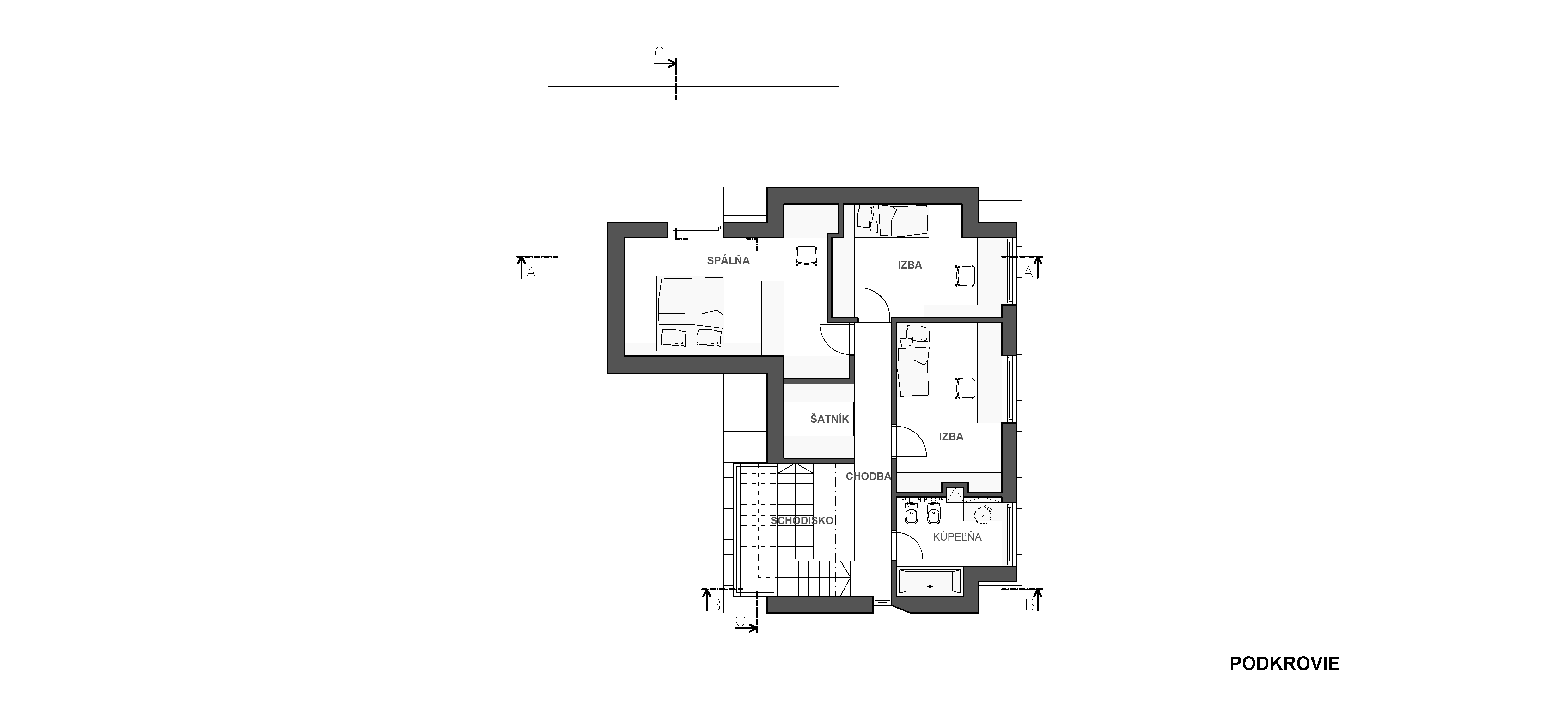 Architekti.sk | Dom na Tróji, urbanizmus, park, architektúra domu