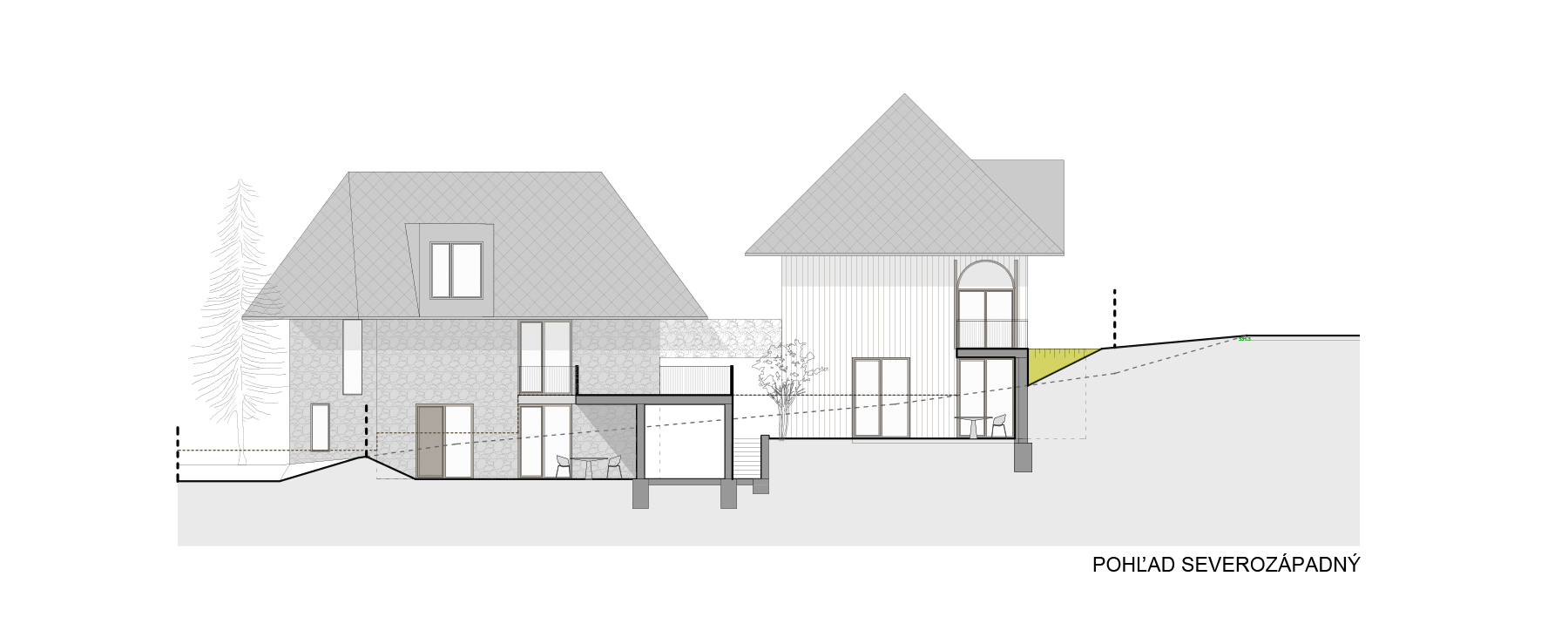 Architekti.sk | Chaty v Čiernom Balogu II., interiér, moderné projekty domov, amfiteaterarchitekti Bratislava