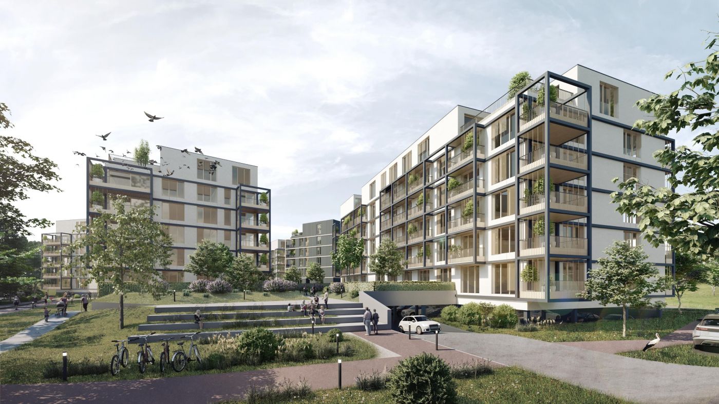 Architekti.sk | Bytové domy Rusínska, interiérovy dizajn, navrhy, domy od architektov