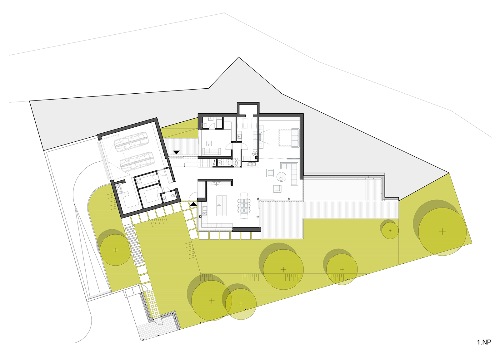 Architekti.sk | Dom na vyhliadke, projekty domov s garážou, amfiteaterarchitekti Bratislava, domy od architektov