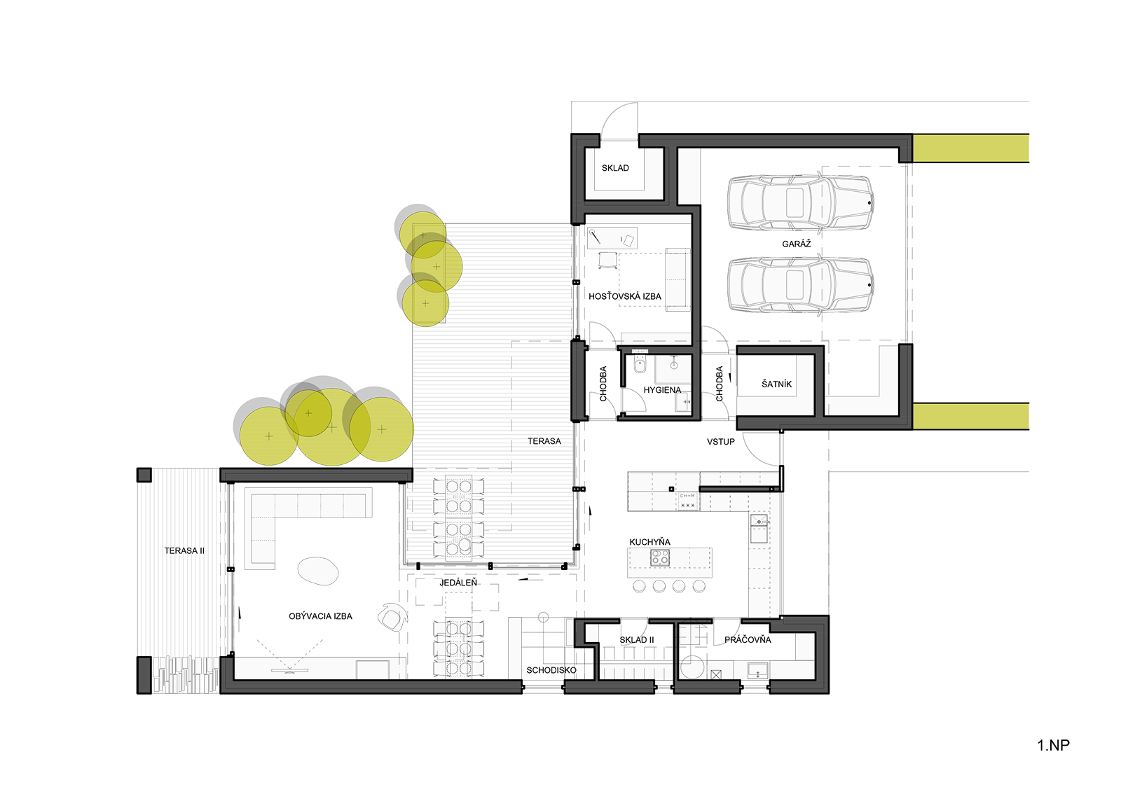 Architekti.sk | Dom v sadoch, stavby, rodinny dom, projekty domov 2025
