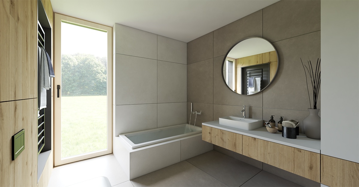 Architekti.sk | Chata pri Liptovskej Mare, architektúra domu, moderné projekty domov, park