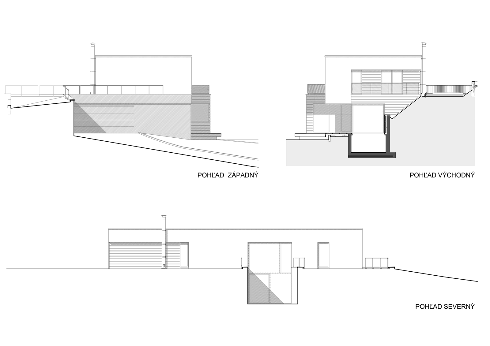 Architekti.sk | Dom na vyhliadke, park, architekti, rodinné domy projekty