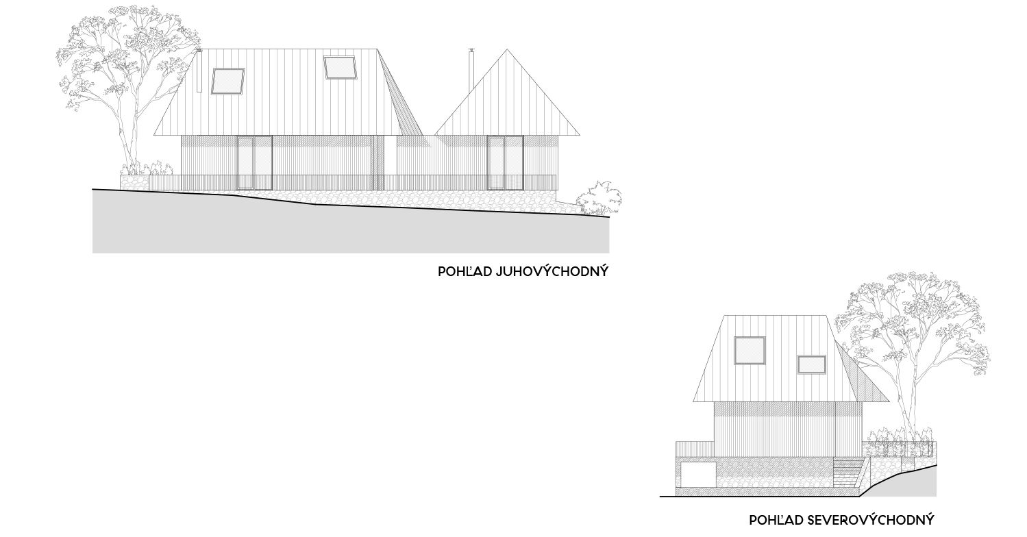 Architekti.sk | Chaty v Čiernom Balogu I., navrhy, architekti, park