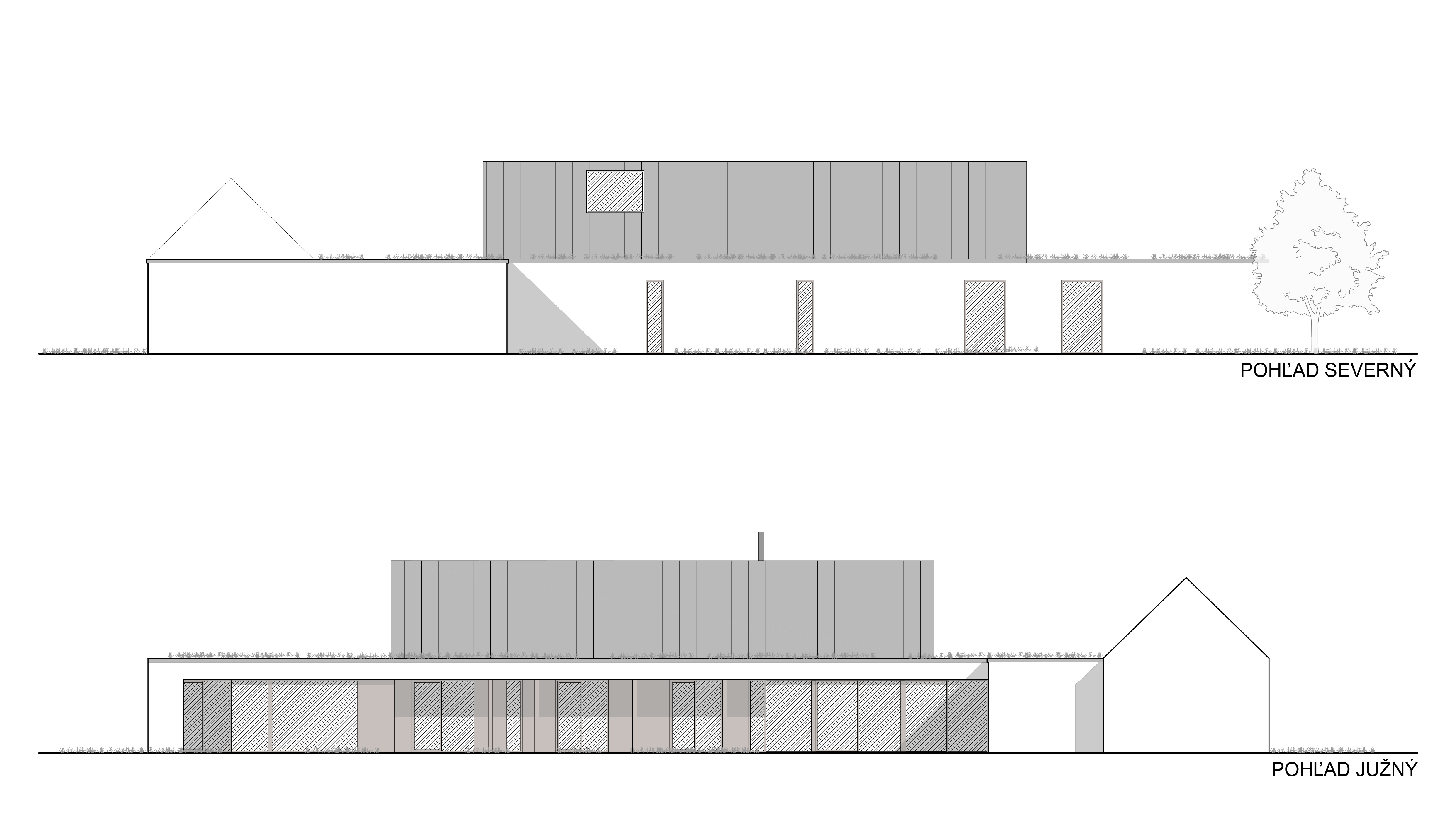 Architekti.sk | Dom s gánkom, architekti, rodinny dom, park