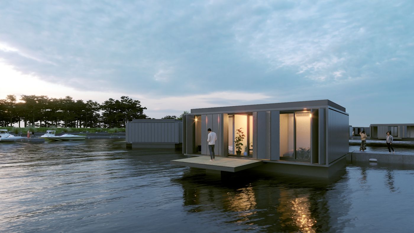 Architekti.sk | Modulárne chaty na vode, rodinny dom, ateliér, architekti