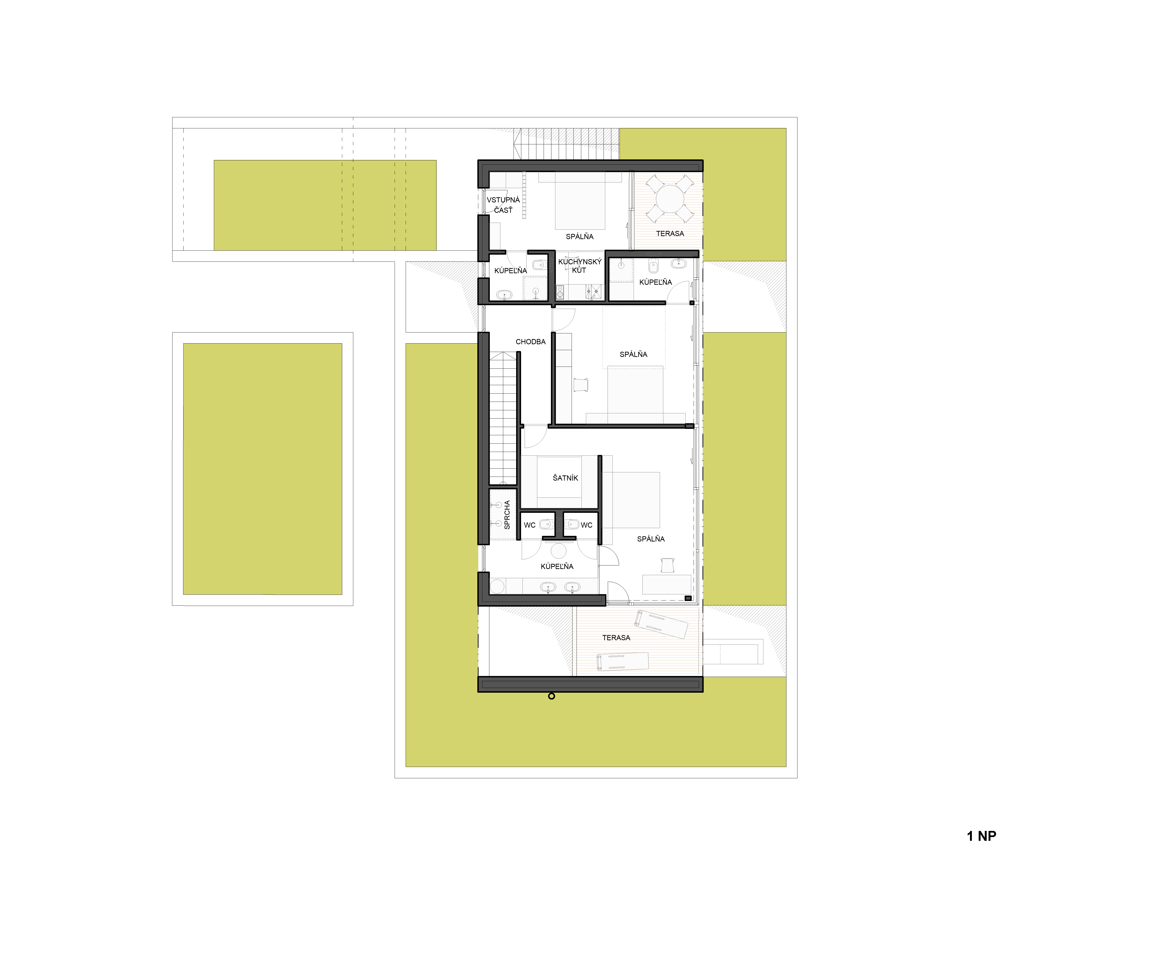 Architekti.sk | Rekreačný dom na pobreží, amfiteaterarchitekti Bratislava, ateliér, dizajn