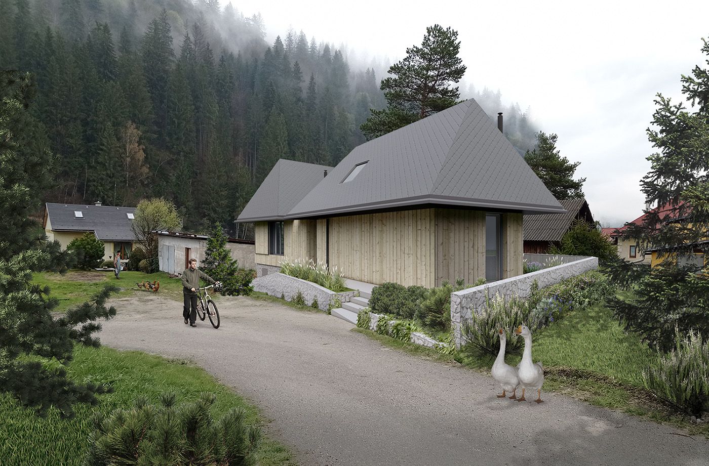 Architekti.sk | Chaty v Čiernom Balogu I., dizajn, architektúra domu, stavby