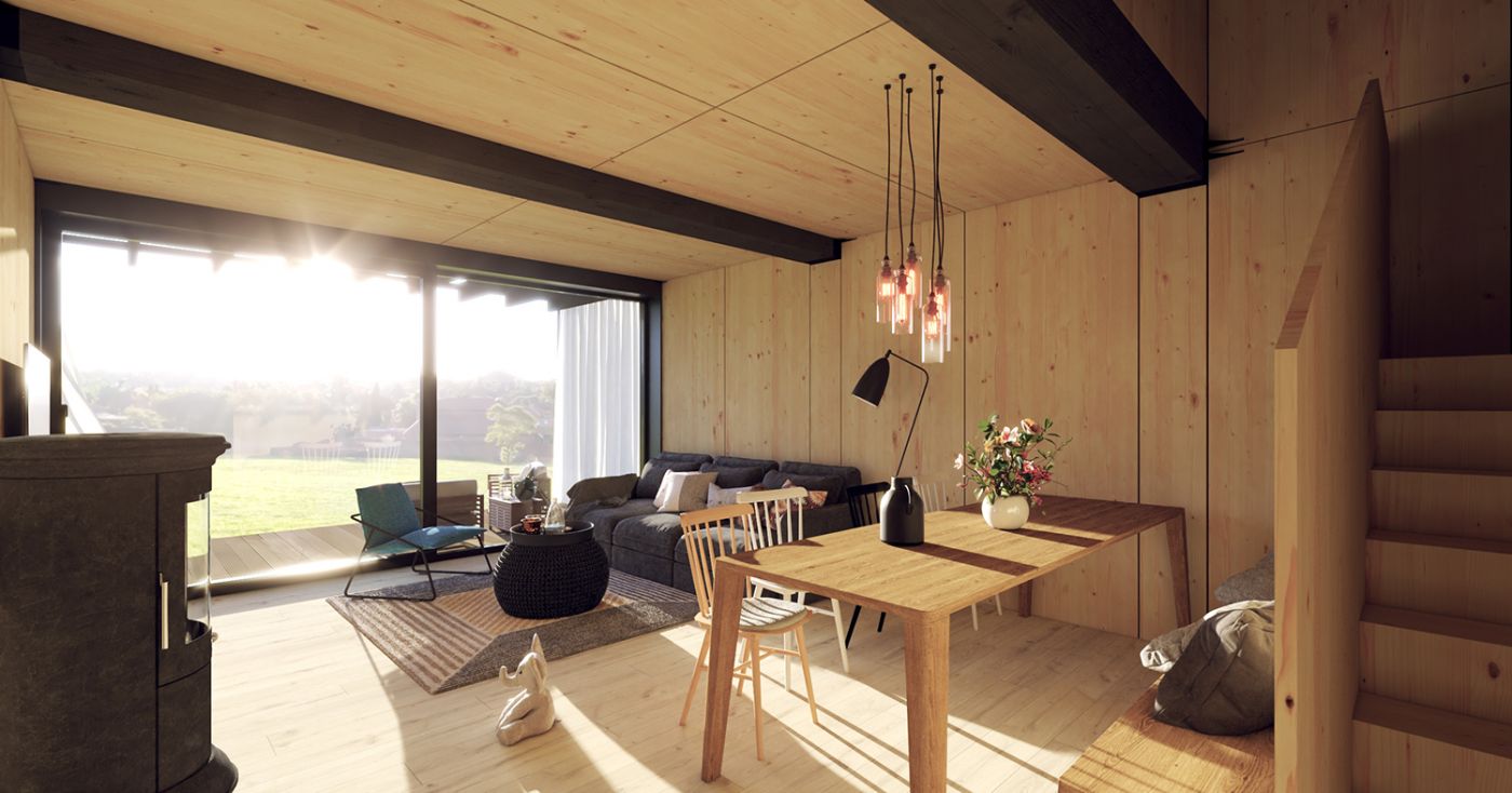 Architekti.sk | Modulárne chaty II., domy od architektov, amfiteaterarchitekti Bratislava, dizajn