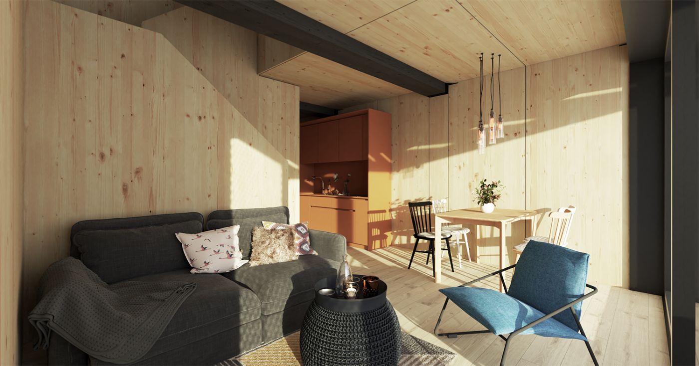 Architekti.sk | Modulárne chaty II., navrhy, moderné projekty domov, interiérovy dizajn