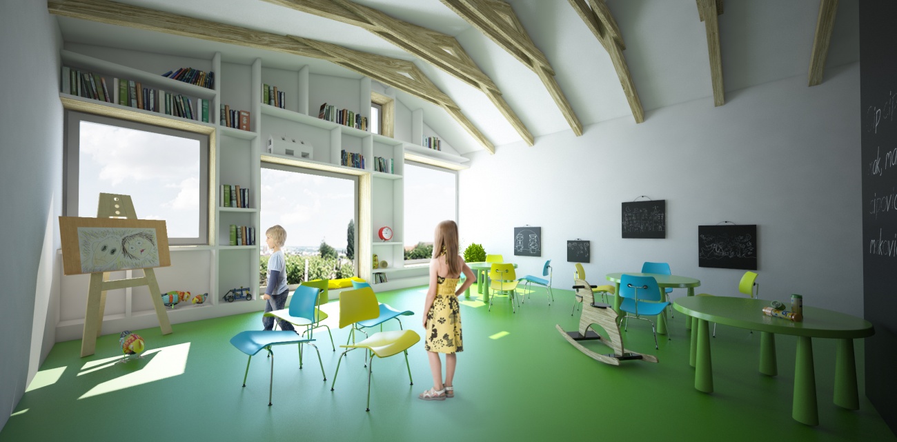 Architekti.sk | Škôlka nad vinicou, park, architekti, ateliér