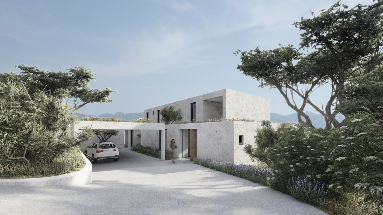 Architekti.sk | Rekreačný dom na pobreží, stavby, projekty domov 2025, park