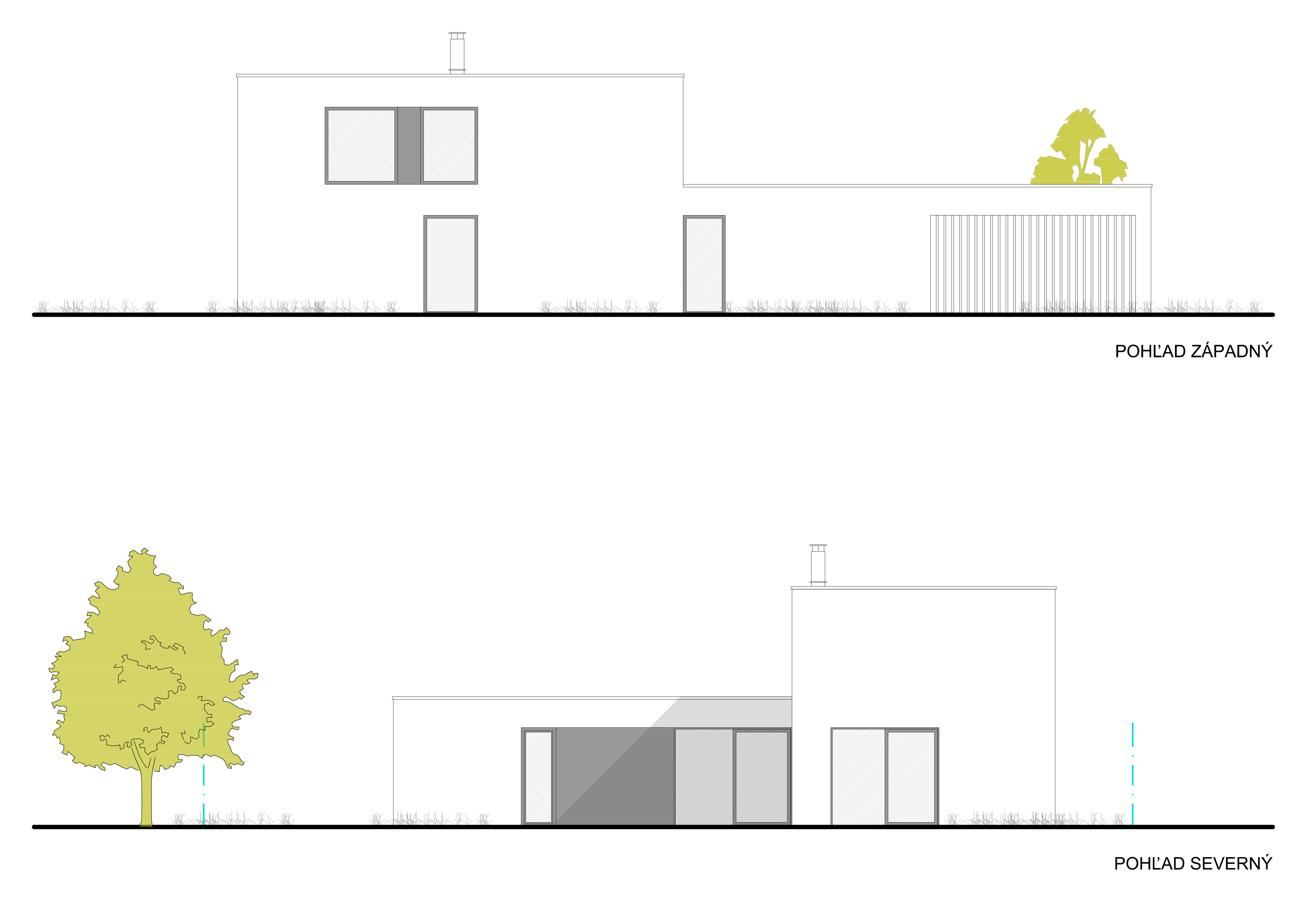 Architekti.sk | Dom s átriom, služby architekta, architektúra domu, projekty domov s garážou