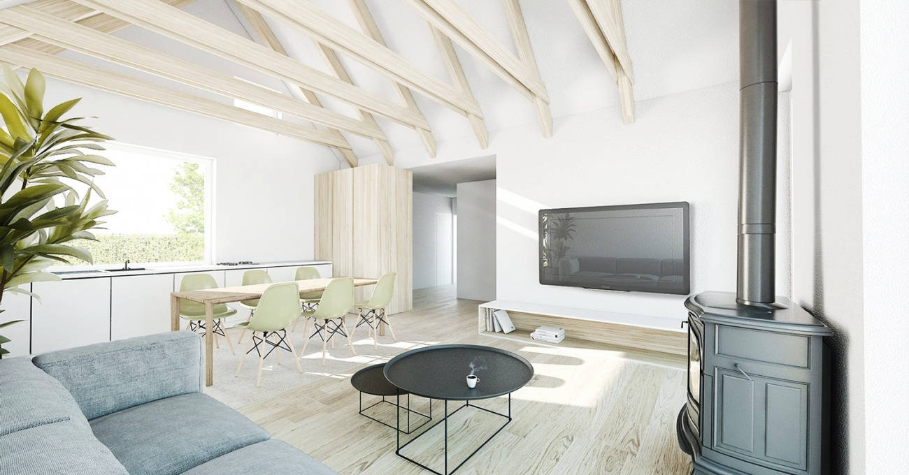 Architekti.sk | Dom do 100 m2, amfiteaterarchitekti Bratislava, dizajn, park