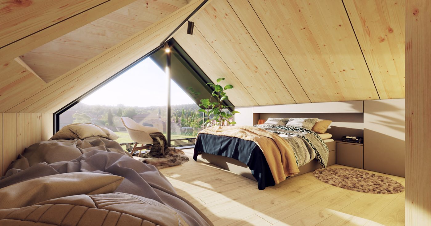 Architekti.sk | Modulárne chaty II., dizajn, projekty domov s garážou, navrhy